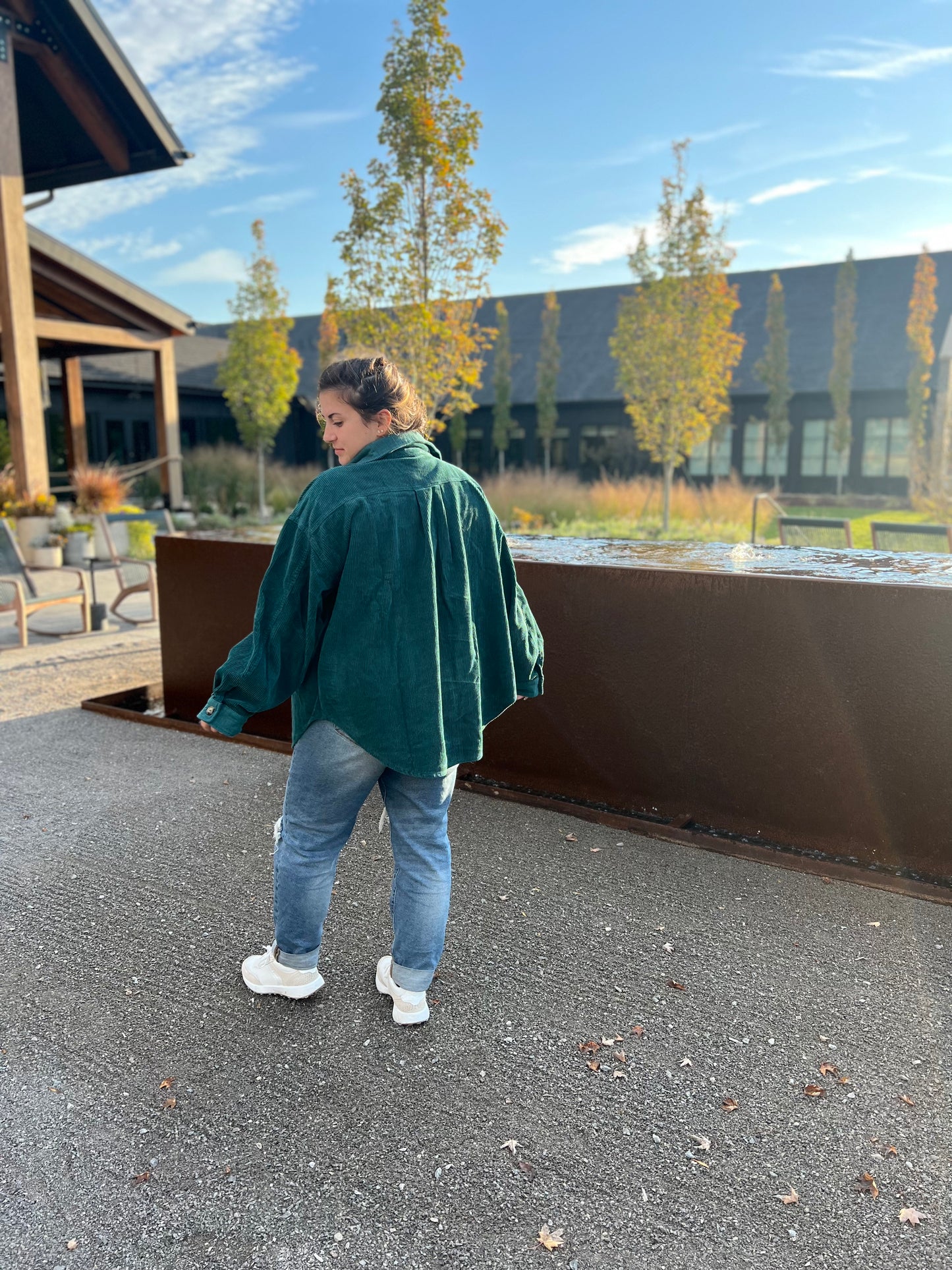 Teal Shacket