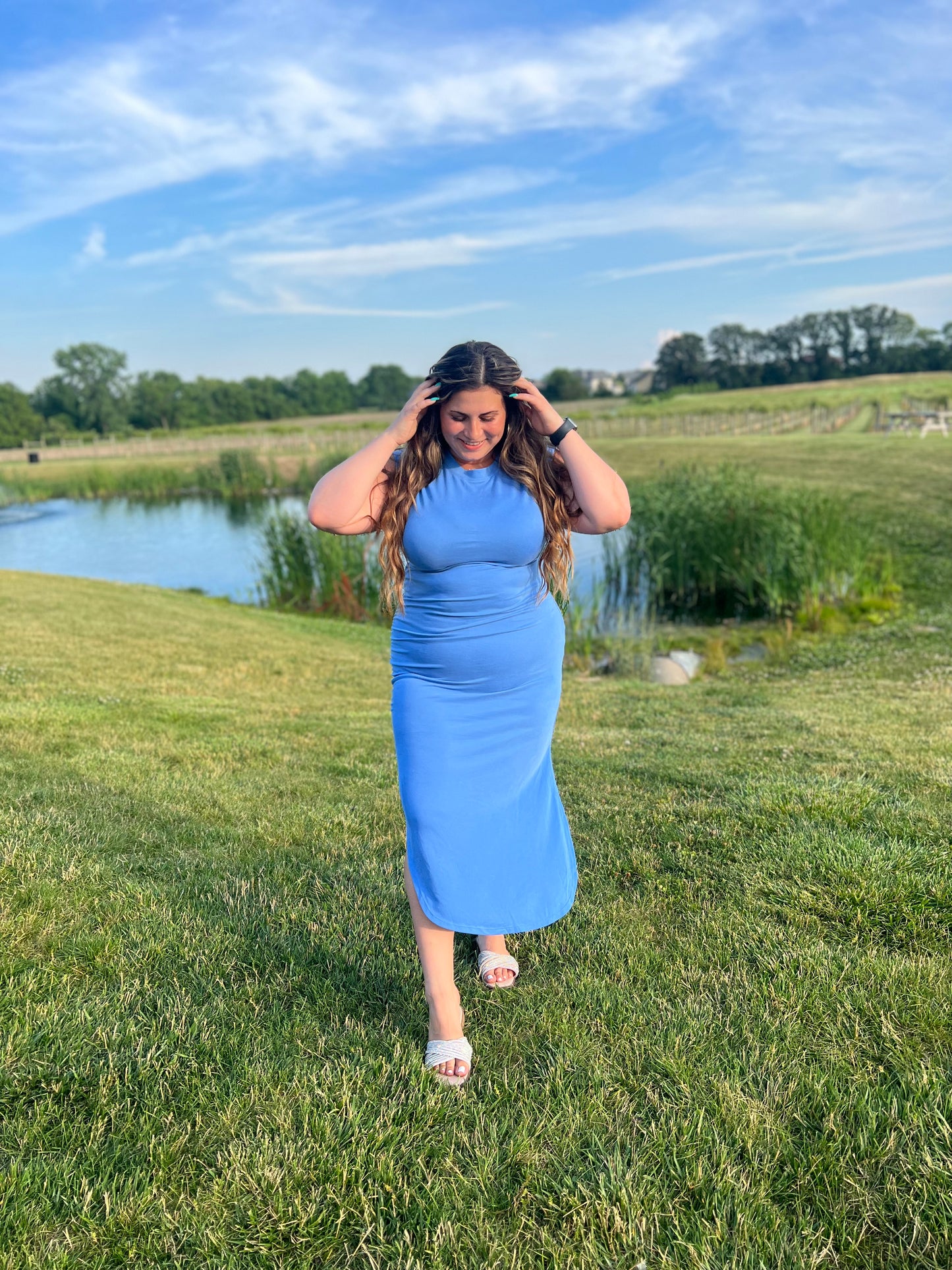 Living the Dream Blue Maxi Dress