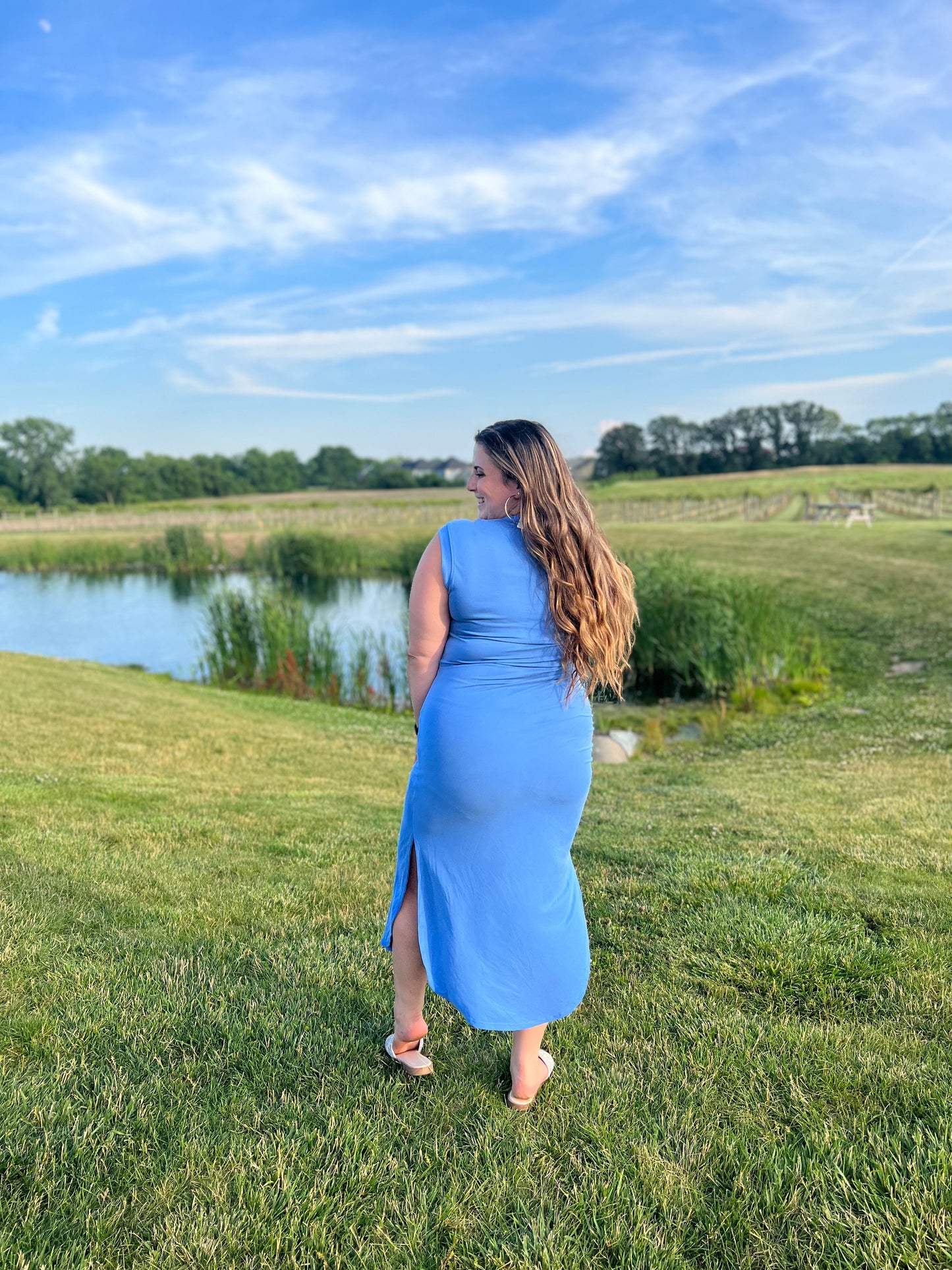 Living the Dream Blue Maxi Dress