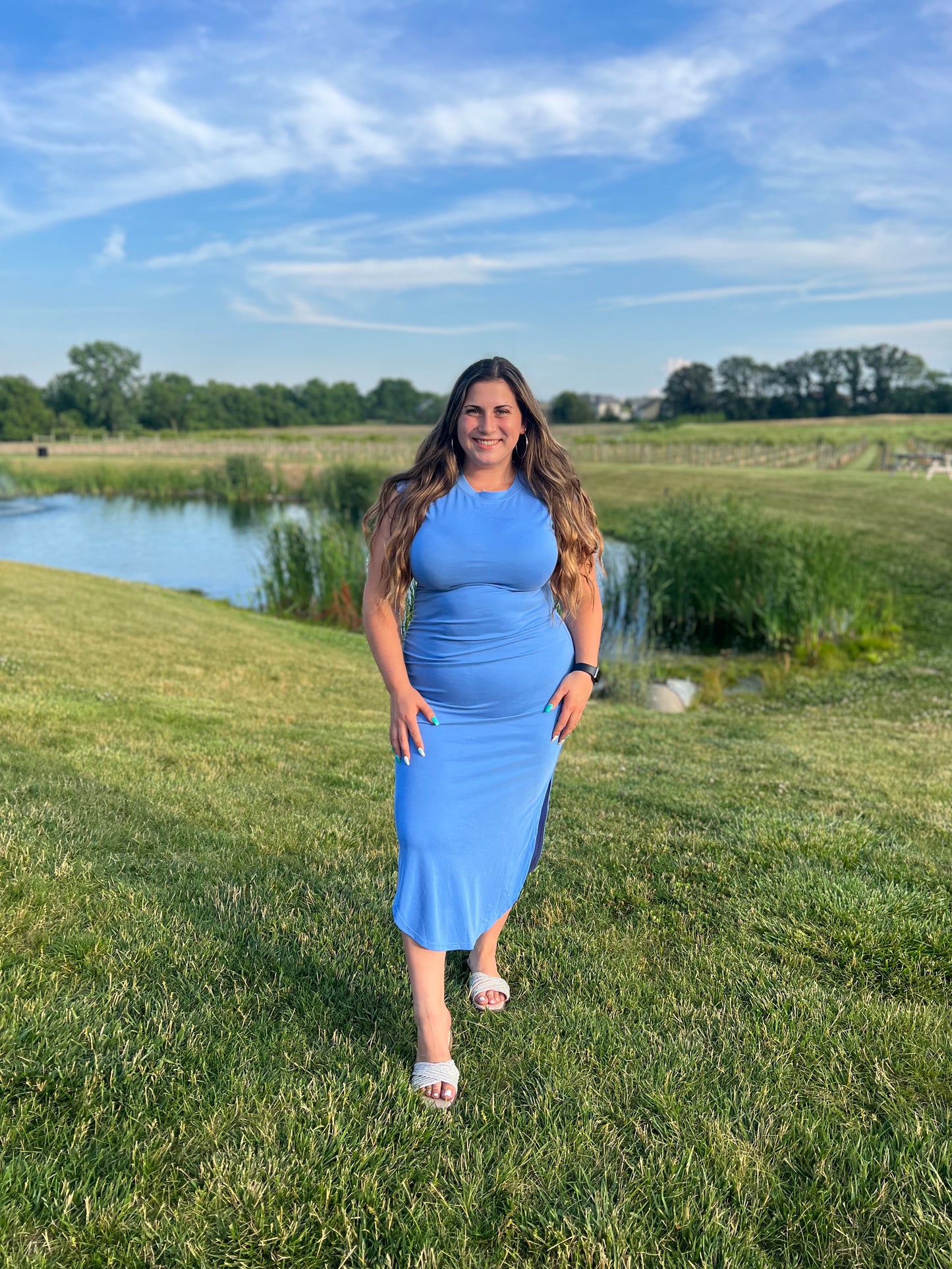 Living the Dream Blue Maxi Dress